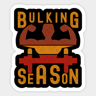 Bulking Season. Sticker